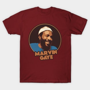 Marvin Gaye // 70s Style Fan Design T-Shirt